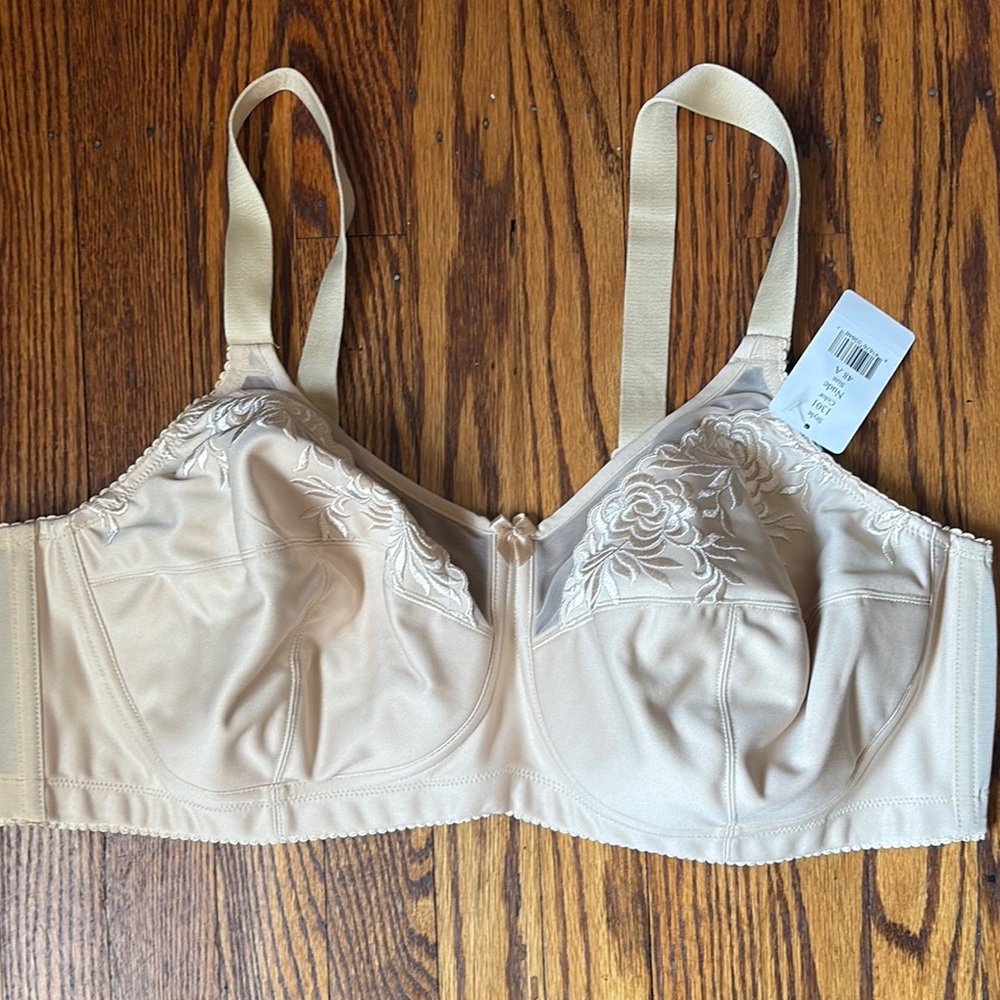 Elila Cream Full-Coverage Wireless Bra